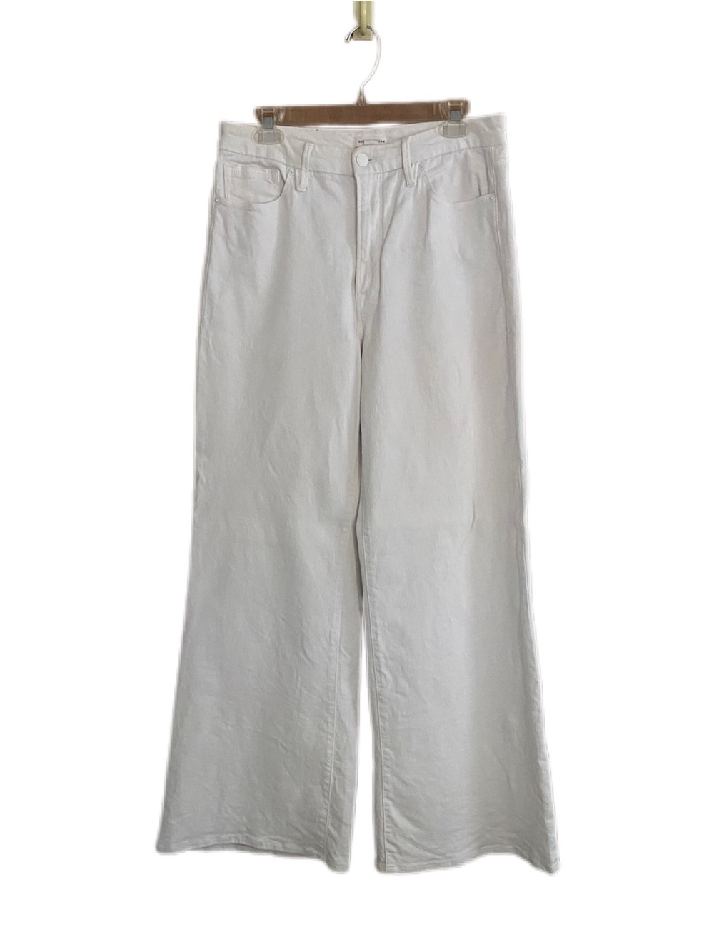 Good American White Wide-Leg Jeans Size 14/32 (fits like a size 8/10)